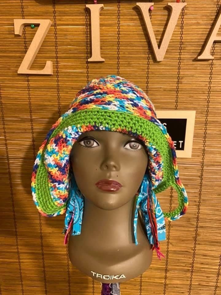 Crochet creation by Uniquely Zi’Vah